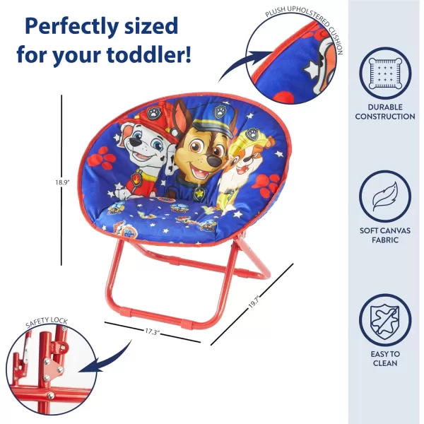 Idea Nuova Saucer Chair, Paw Patrol/Blue