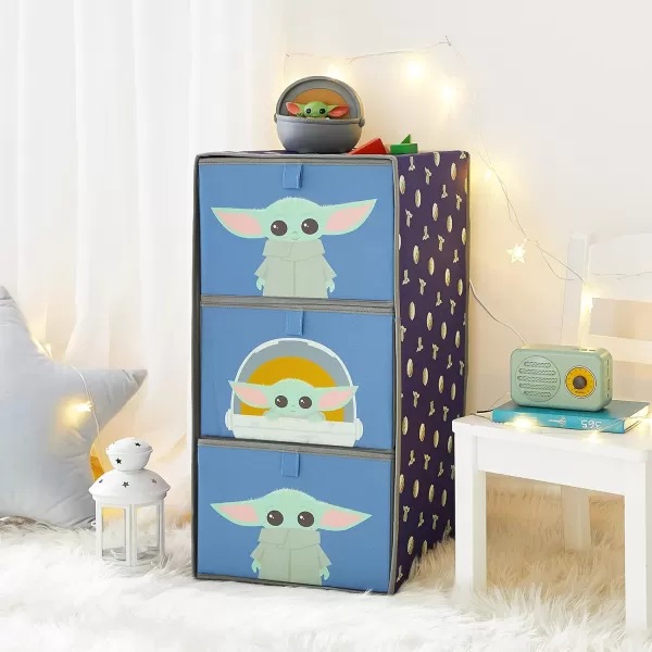 Idea Nuova Space Jam: A New Legacy 3 Drawer Soft Storage Unit with Poly Canvas Frame