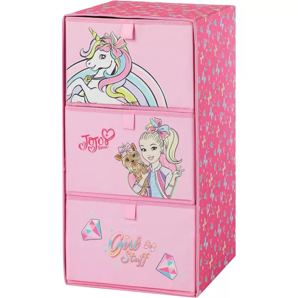 Idea Nuova Space Jam: A New Legacy 3 Drawer Soft Storage Unit with Poly Canvas Frame