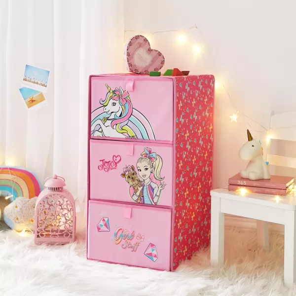 Idea Nuova Space Jam: A New Legacy 3 Drawer Soft Storage Unit with Poly Canvas Frame