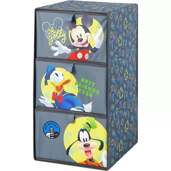 Idea Nuova Space Jam: A New Legacy 3 Drawer Soft Storage Unit with Poly Canvas Frame