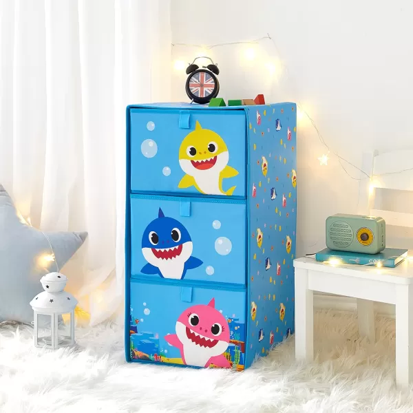 Idea Nuova Space Jam: A New Legacy 3 Drawer Soft Storage Unit with Poly Canvas Frame