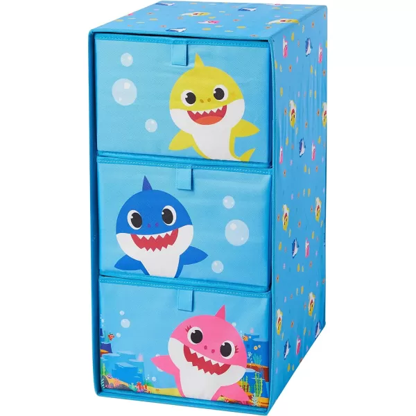 Idea Nuova Space Jam: A New Legacy 3 Drawer Soft Storage Unit with Poly Canvas Frame