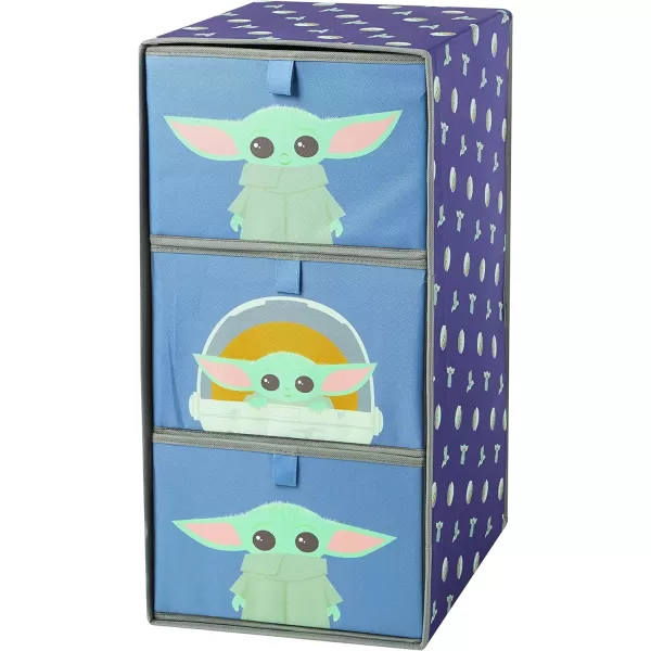 Idea Nuova Space Jam: A New Legacy 3 Drawer Soft Storage Unit with Poly Canvas Frame