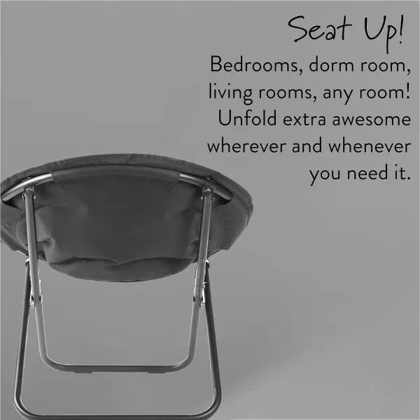 Marvel Avengers Captain America Plush Folding Saucer Chair with 32" Folding and Metal Frame for Kids,Teens,Adults