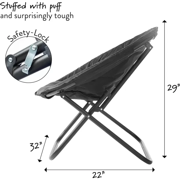 Marvel Avengers Captain America Plush Folding Saucer Chair with 32" Folding and Metal Frame for Kids,Teens,Adults