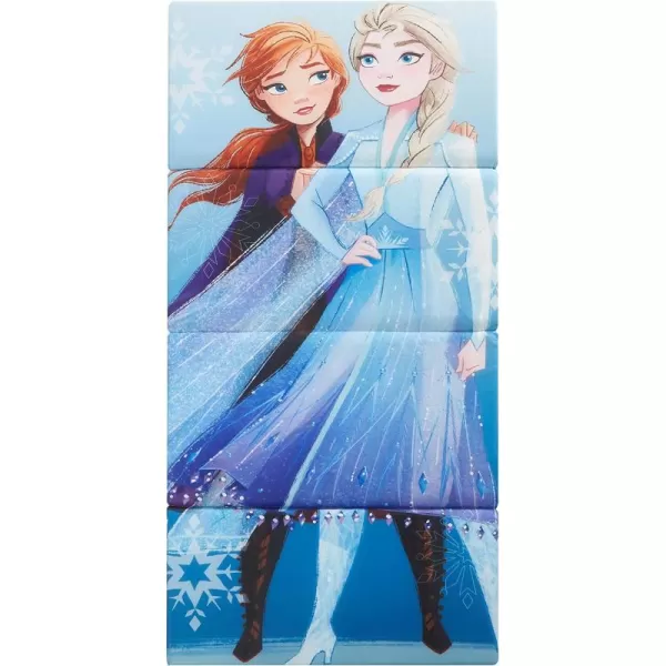 Disney Frozen 2 Kids Accordion Foldable Portable Nap Mat, 44" Lx19 W