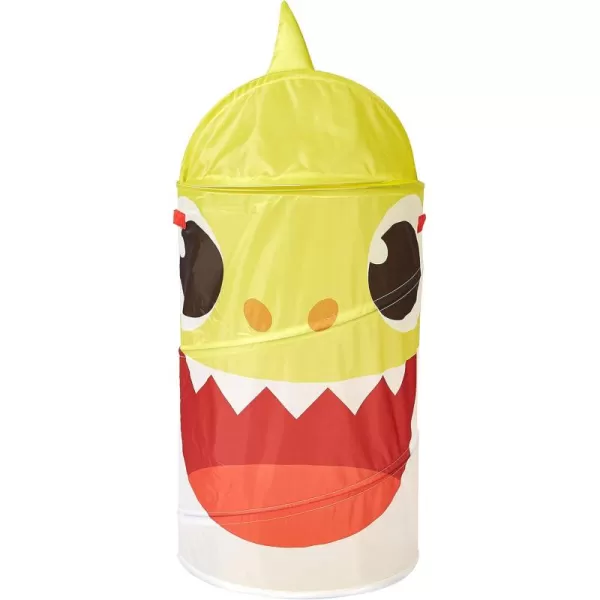 Idea Nuova Baby Shark Kids Pop Up Figural Laundry and Storage Hamper with Dome Lid