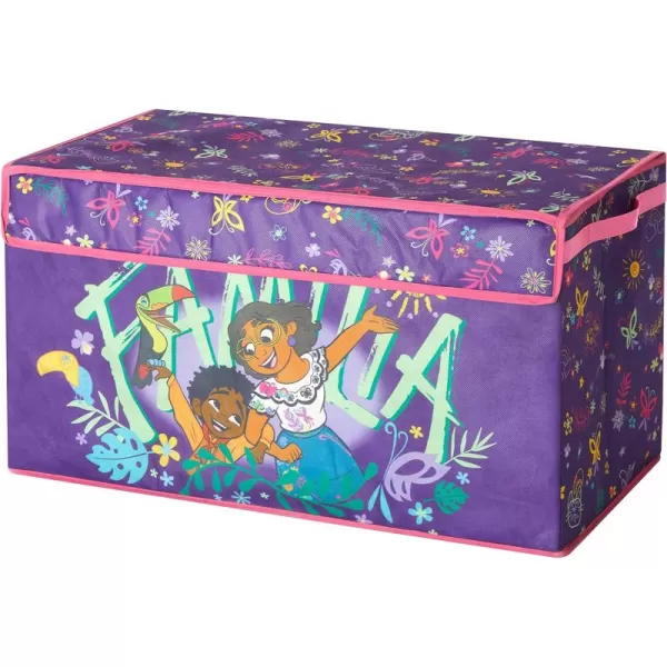 Idea Nuova Disney Mickey Mouse Collapsible Children’s Toy Storage Trunk, Durable with Soft Lid, 28.5"x 14.5"x16"