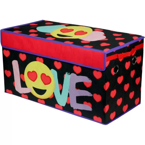 Idea Nuova Disney Mickey Mouse Collapsible Children’s Toy Storage Trunk, Durable with Soft Lid, 28.5"x 14.5"x16"