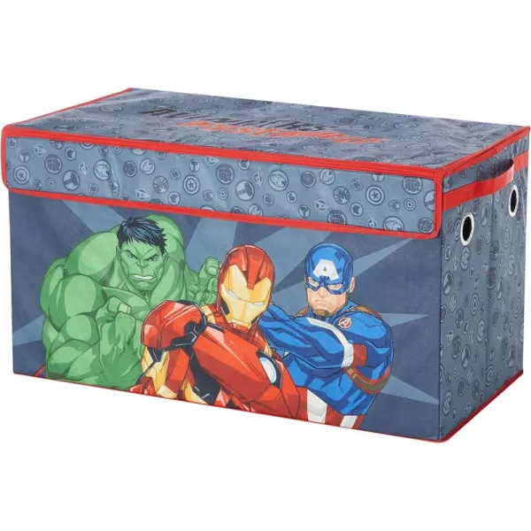 Idea Nuova Disney Mickey Mouse Collapsible Children’s Toy Storage Trunk, Durable with Soft Lid, 28.5"x 14.5"x16"