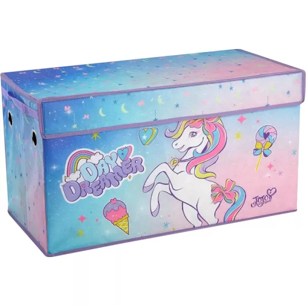 Idea Nuova Disney Mickey Mouse Collapsible Children’s Toy Storage Trunk, Durable with Soft Lid, 28.5"x 14.5"x16"