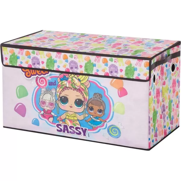 Idea Nuova Disney Mickey Mouse Collapsible Children’s Toy Storage Trunk, Durable with Soft Lid, 28.5"x 14.5"x16"