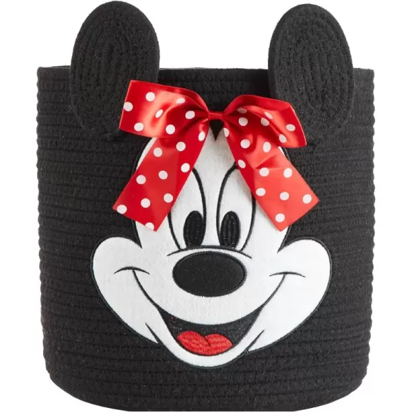 Idea Nuova Disney Winnie the Pooh Figural Rope Storage Organizer Basket, 10" H x 10" W