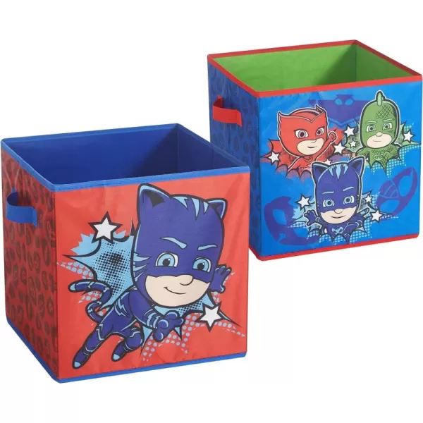 Idea Nuova DreamWorks Trolls 2 Pack Collapsible Storage 11.5" Cubes with LED Lights