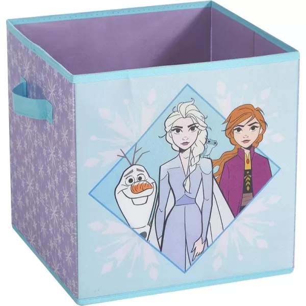 Idea Nuova DreamWorks Trolls 2 Pack Collapsible Storage 11.5" Cubes with LED Lights