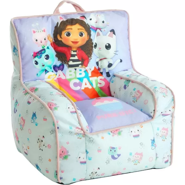 Idea Nuova Marvel Spiderman Toddler Nylon Bean Bag Chair with Piping &amp; Top Carry Handle, Large