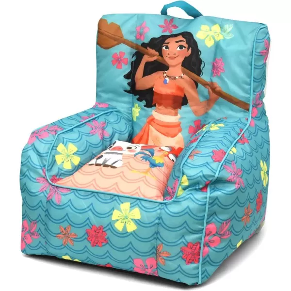 Idea Nuova Marvel Spiderman Toddler Nylon Bean Bag Chair with Piping &amp; Top Carry Handle, Large