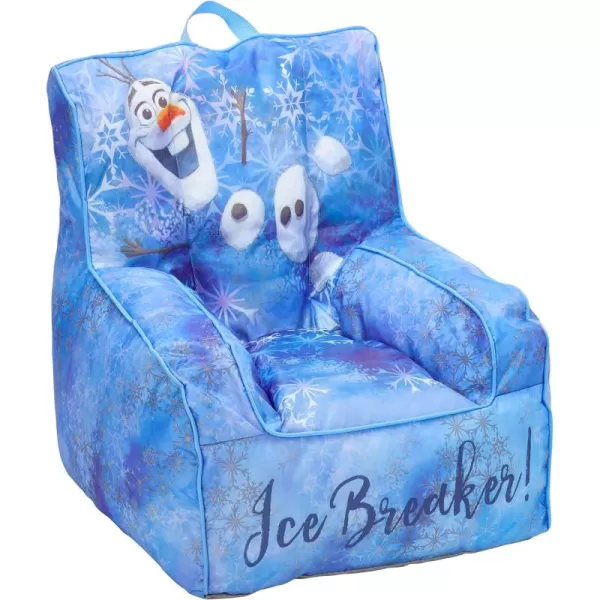 Idea Nuova Marvel Spiderman Toddler Nylon Bean Bag Chair with Piping &amp; Top Carry Handle, Large
