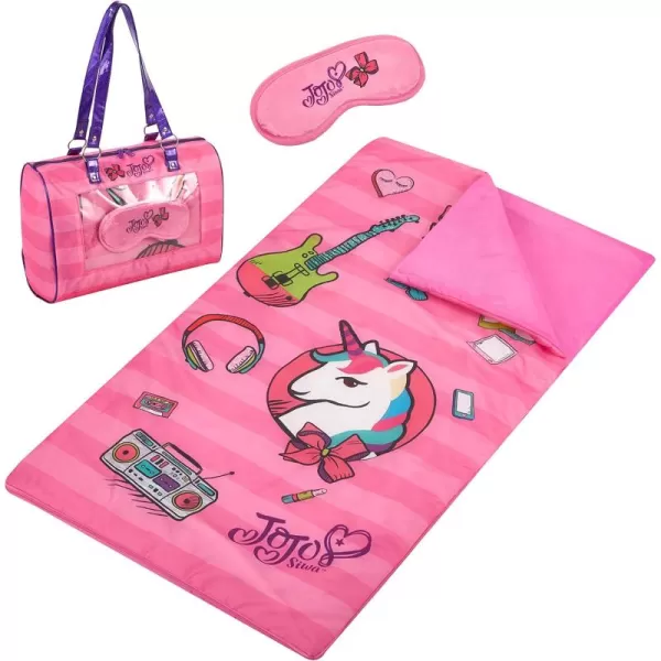 Idea Nuova Peppa Pig Sleepover Purse &amp; Eye Mask Set, Pink 46"x26"