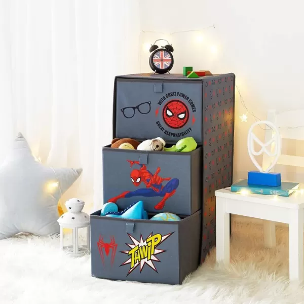 Idea Nuova Space Jam: A New Legacy 3 Drawer Soft Storage Unit with Poly Canvas Frame