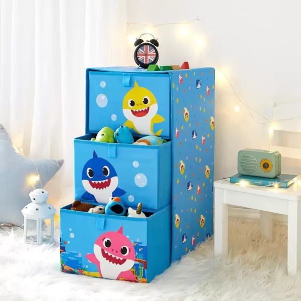Idea Nuova Space Jam: A New Legacy 3 Drawer Soft Storage Unit with Poly Canvas Frame