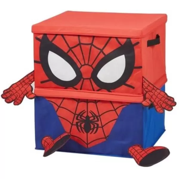 Idea Nuova Spiderman Set of 2 Figural Stackable Storage Set
