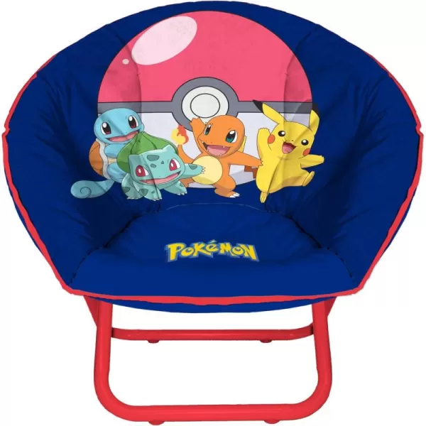 Idea Nuova Star Wars: The Mandalorian Featuring The Child 23" Folding Saucer Chair, Ages 3+