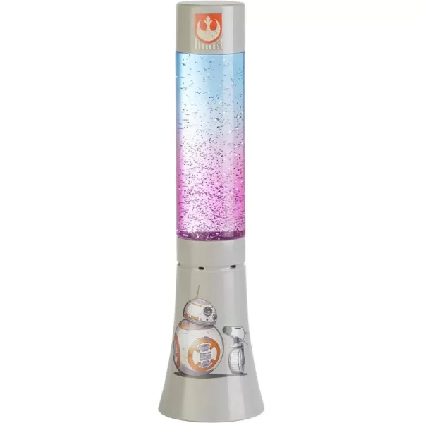 Lucas Star Wars Decorative BB8 Glitter Volcano Accent Novelty Lamp and Nightlight