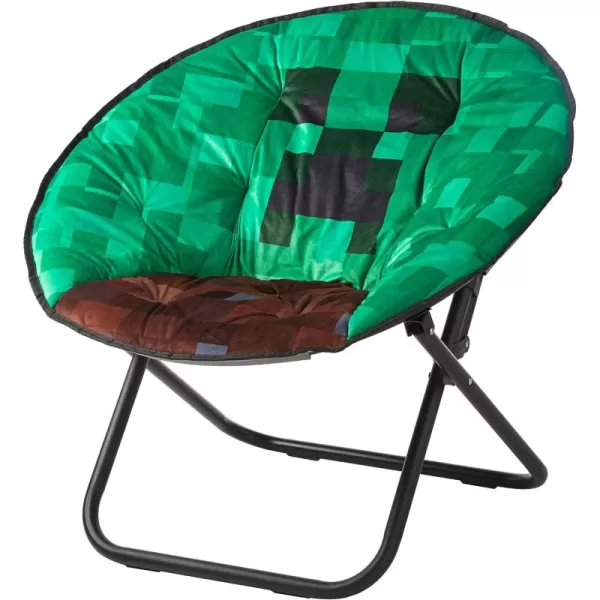 Marvel Avengers Captain America Plush Folding Saucer Chair with 32" Folding and Metal Frame for Kids,Teens,Adults