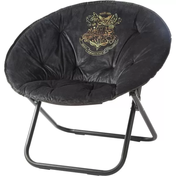 Marvel Avengers Captain America Plush Folding Saucer Chair with 32" Folding and Metal Frame for Kids,Teens,Adults