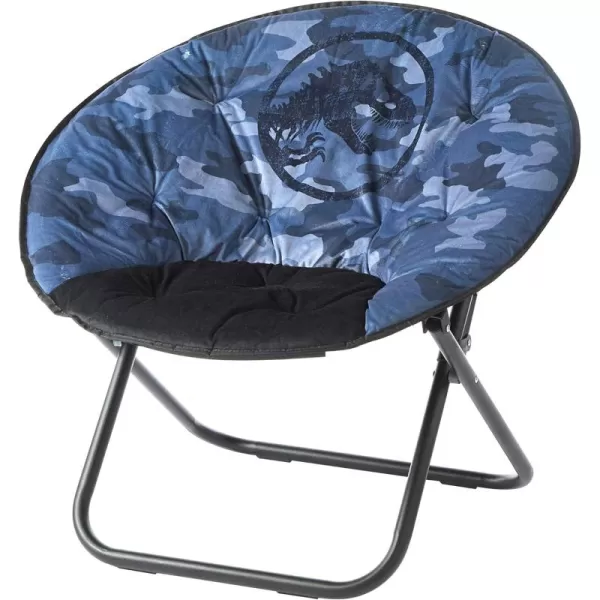 Marvel Avengers Captain America Plush Folding Saucer Chair with 32" Folding and Metal Frame for Kids,Teens,Adults