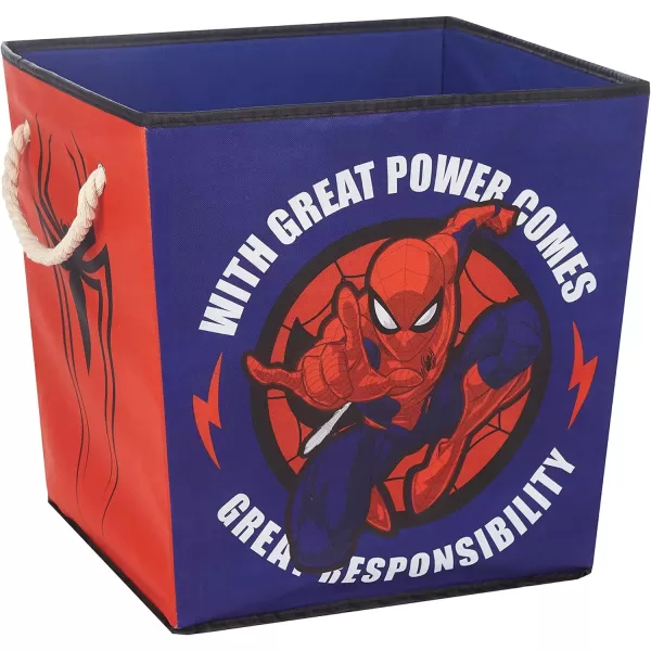 Idea Nuova JoJo Square Storage Bin with Handles, Set of 2, Siwa