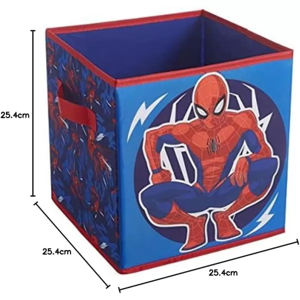 Idea Nuova Nickelodeon JoJo Siwa Glow in The Dark Collapsible Storage Cubes, Set of 2, 10"x10"