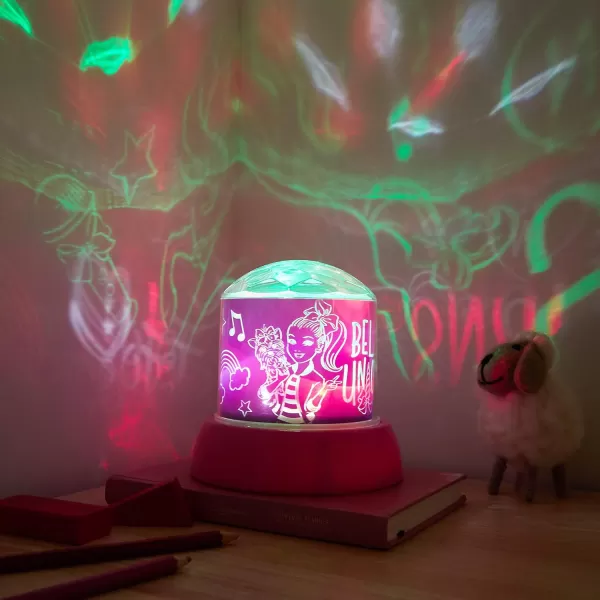 Idea Nuova Nickelodeon JoJo Siwa Scene Projection Kids Lamp, Multicolor