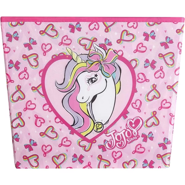 Idea Nuova Nickelodeon JoJo Siwa Stackable Tapered Storage Bin