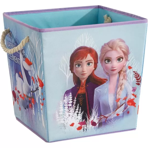 Idea Nuova JoJo Square Storage Bin with Handles, Set of 2, Siwa