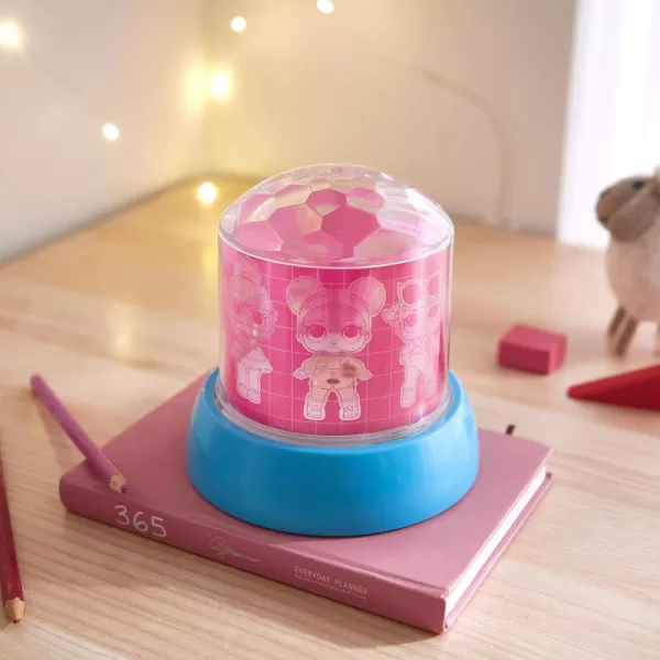 Idea Nuova Nickelodeon JoJo Siwa Scene Projection Kids Lamp, Multicolor