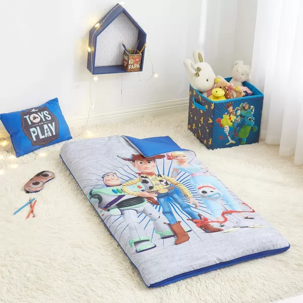Disney Frozen 2 Giftable Sleepover Set with Sleeping Bag, Pillow &amp; Bonus Eye Mask, Ages 3+, 26"x46", Multicolor