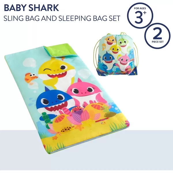 Idea Nuova 2 Piece Drawstring Sling Carry Bag with Sleeping Slumber Bag