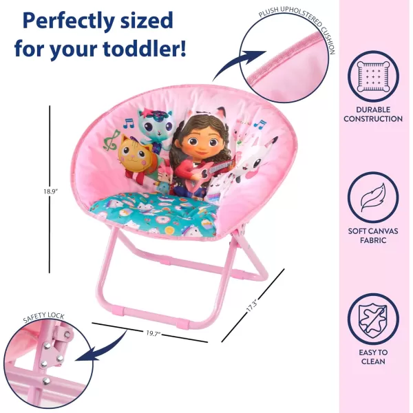 Avengers Toddler 19” Folding Saucer Chair with Cushion, Metal, Ages 3+