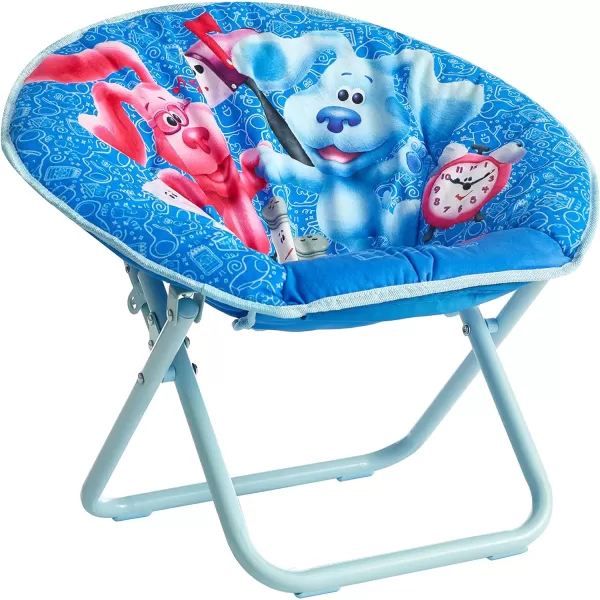 Avengers Toddler 19” Folding Saucer Chair with Cushion, Metal, Ages 3+