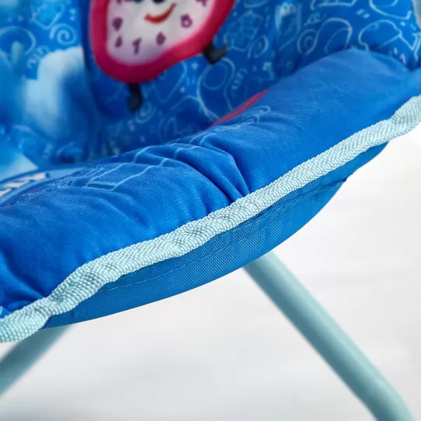 Avengers Toddler 19” Folding Saucer Chair with Cushion, Metal, Ages 3+