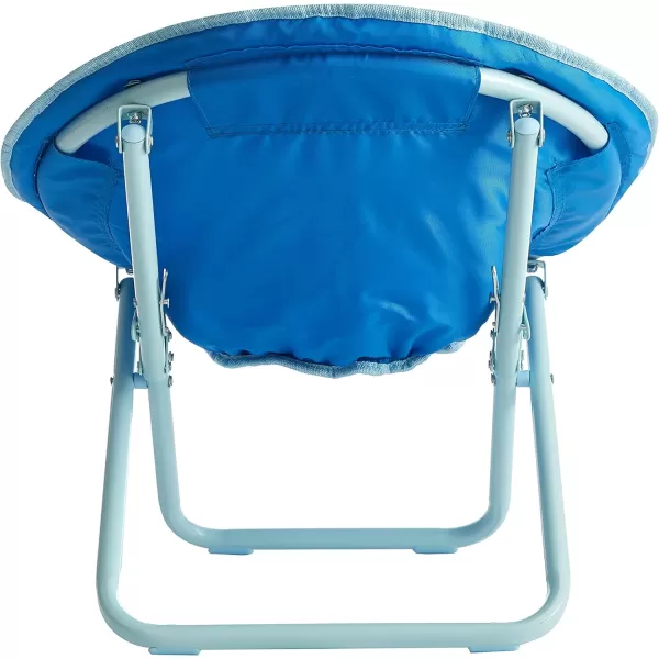 Avengers Toddler 19” Folding Saucer Chair with Cushion, Metal, Ages 3+