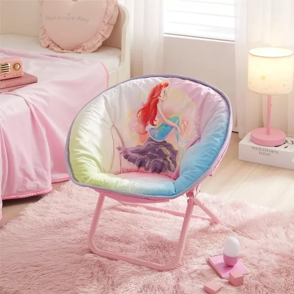 Avengers Toddler 19” Folding Saucer Chair with Cushion, Metal, Ages 3+