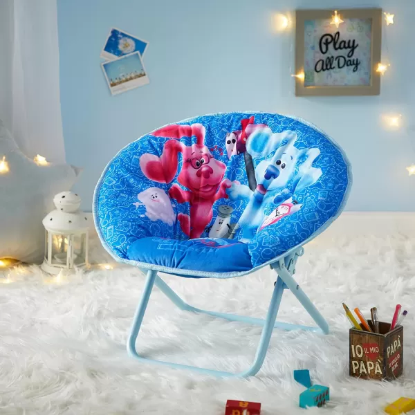 Avengers Toddler 19” Folding Saucer Chair with Cushion, Metal, Ages 3+