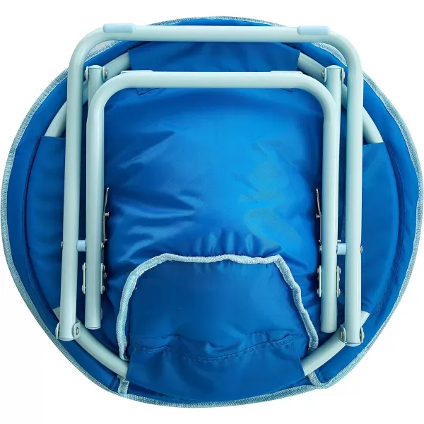 Avengers Toddler 19” Folding Saucer Chair with Cushion, Metal, Ages 3+