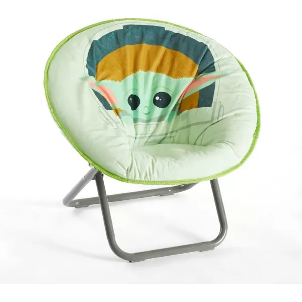 Avengers Toddler 19” Folding Saucer Chair with Cushion, Metal, Ages 3+