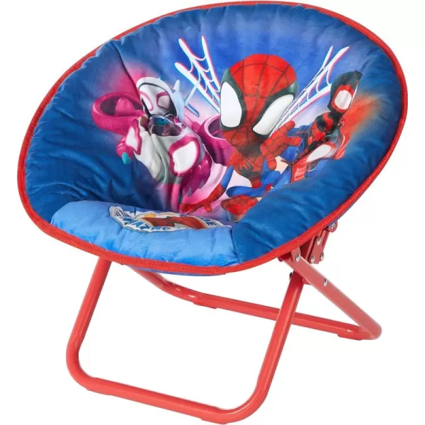 Avengers Toddler 19” Folding Saucer Chair with Cushion, Metal, Ages 3+
