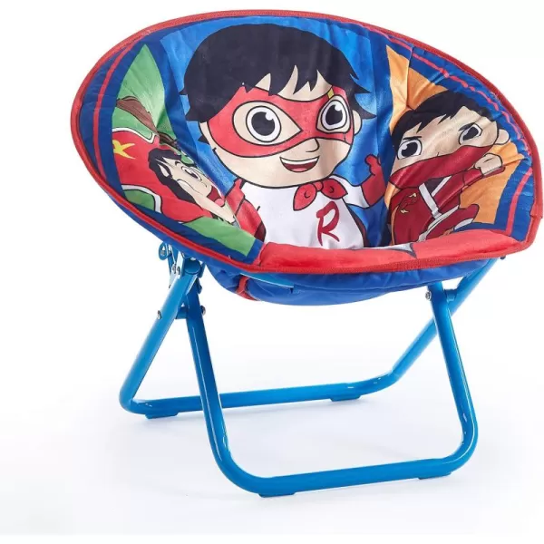 Avengers Toddler 19” Folding Saucer Chair with Cushion, Metal, Ages 3+